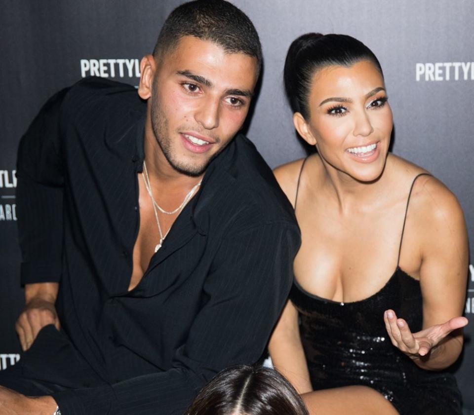 Younes Bendjima and Kourtney Kardashian