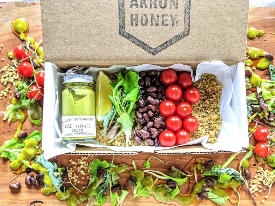 Akron Honey  will sell Microfarm Lunchboxes at its 10th annual Market Day in Akron Saturday.