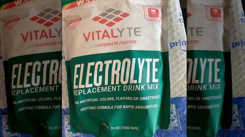 Bag of Vitalyte hydration mix