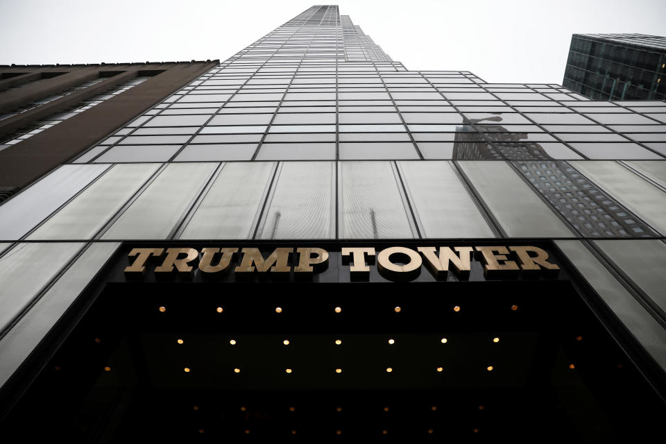 Trump Tower in New York City. (Photo: Mike Segar/Reuters)