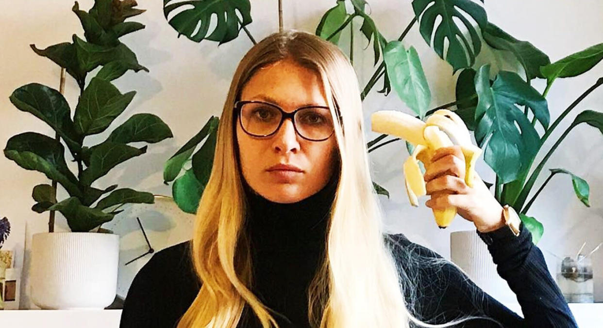 Bananas have become a protest symbol for feminist Polish activists. [Photo: Instagram]