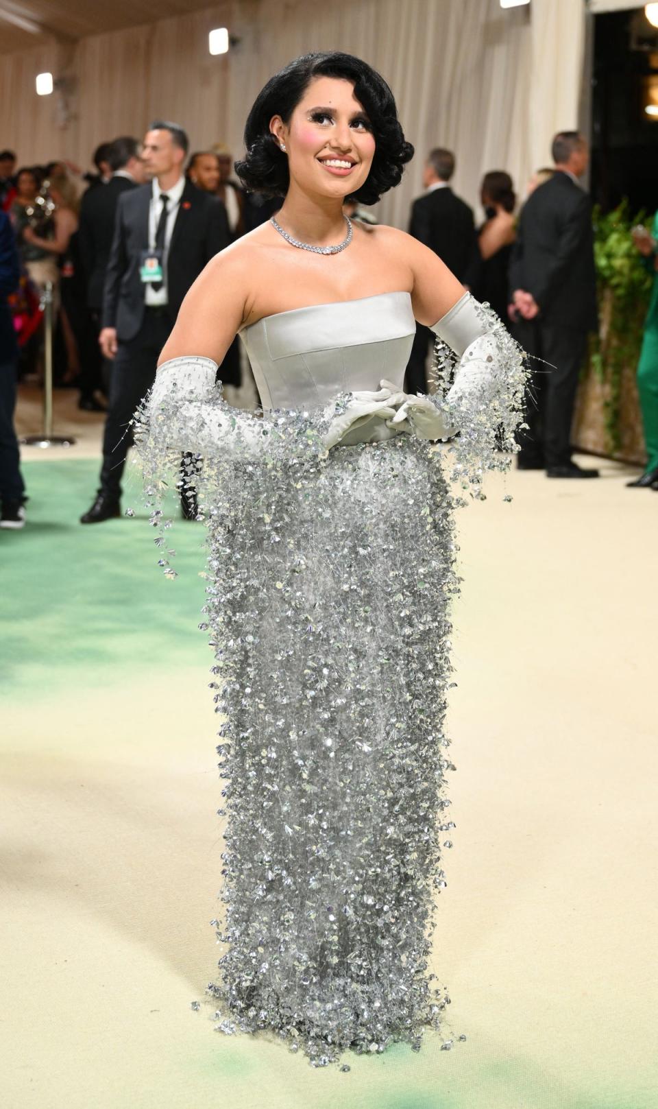 Raye in Fendi (AFP via Getty Images)