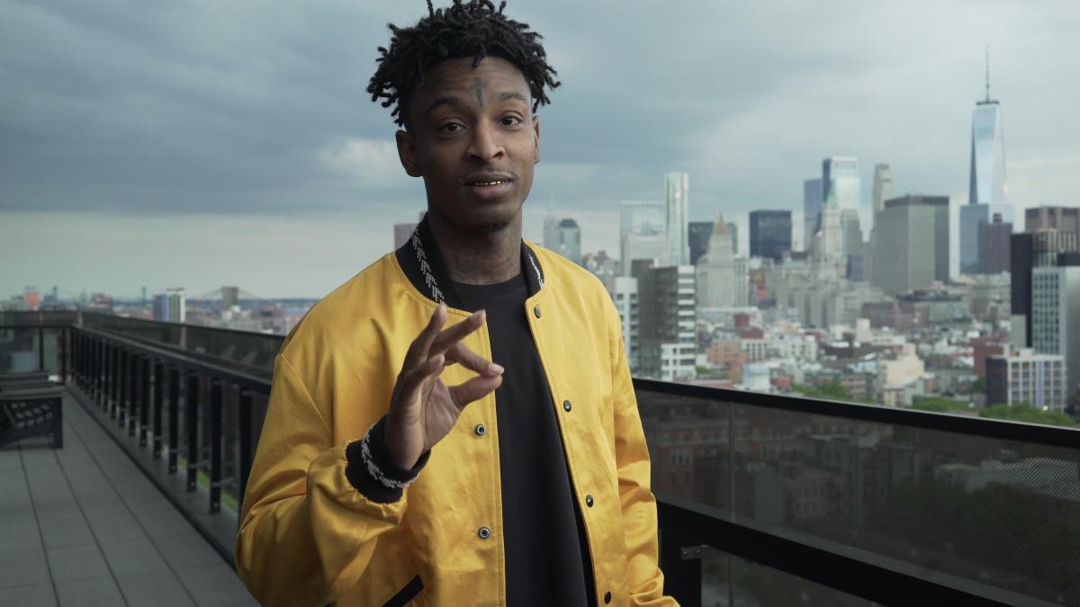 DESIRE - 21 Savage for SSENSE interview.