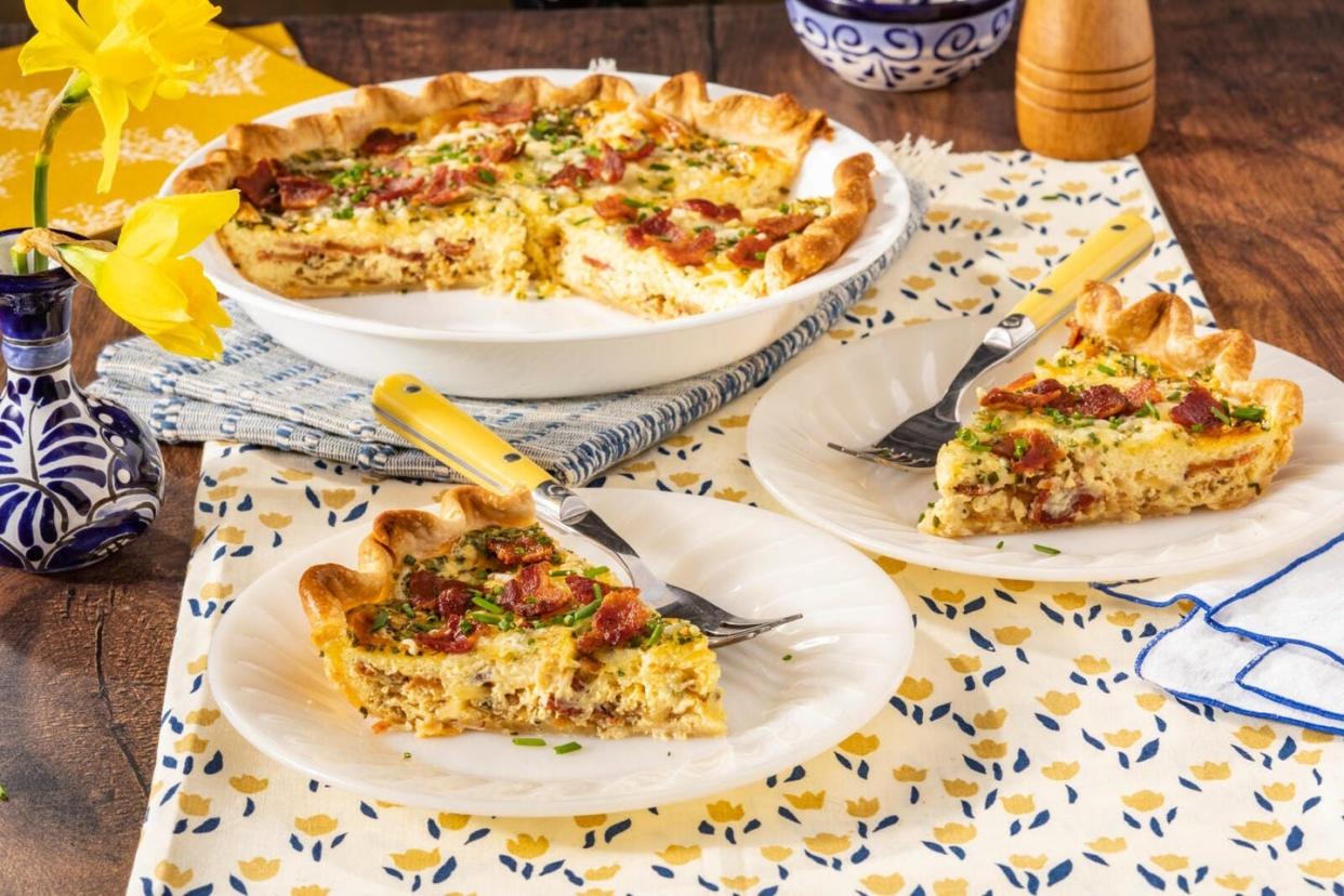 quiche lorraine french food