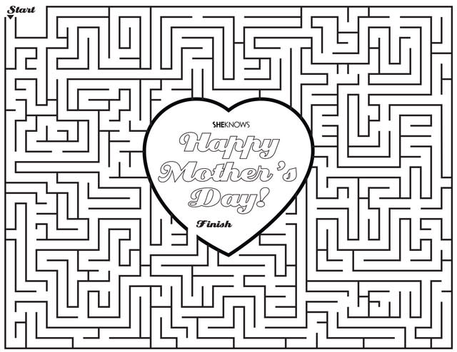Mother’s Day Maze