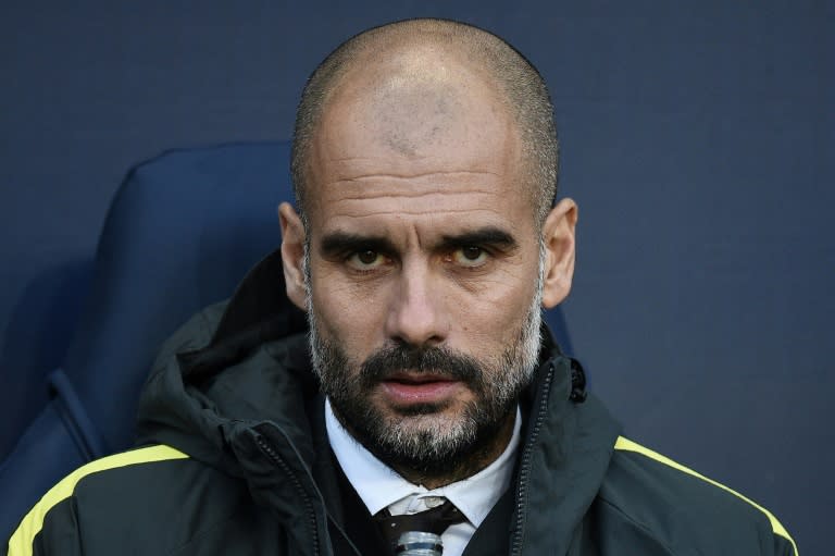 Manchester City manager Pep Guardiola