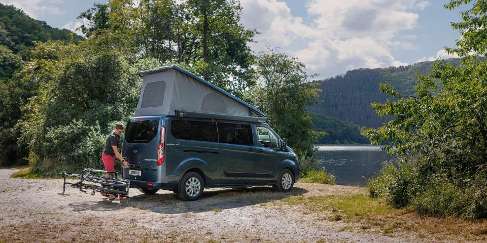 long wheelbase ford transit custom Nugget camper