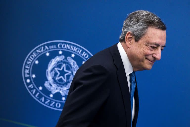 Todas las miradas están puestos sobre Mario Draghi