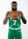<p>The Boston Celtics player said of his selection by James, "To have one of — if not the — best player select you and point out some of the things you’ve been doing or some of the things he’s seen, is great," <a href="https://www.boston.com/sports/boston-celtics/2021/03/05/jaylen-brown-honored-by-lebron-james-all-star-selection" rel="nofollow noopener" target="_blank" data-ylk="slk:according to Boston.com.;elm:context_link;itc:0;sec:content-canvas" class="link ">according to Boston.com.</a></p>
