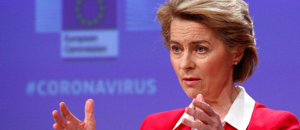 La présidente de la Commission européenne, Ursula von der Leyen.
