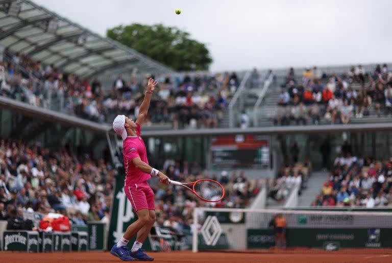 Diego Schwartzman tiene un compromiso de máxima exigencia este domingo: Novak Djokovic, en un octavo de final de Roland Garros.