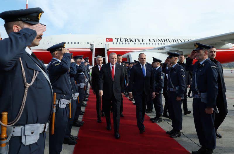 Turkish President Erdogan visits Athens