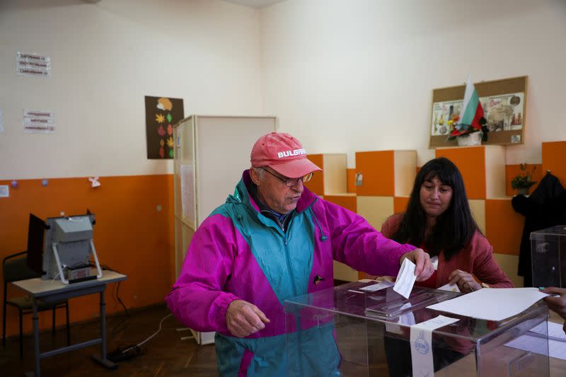 Bulgarian parliamentary election, in Sofia