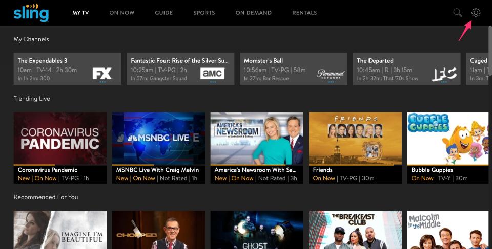 sling tv cloud dvr storage 1