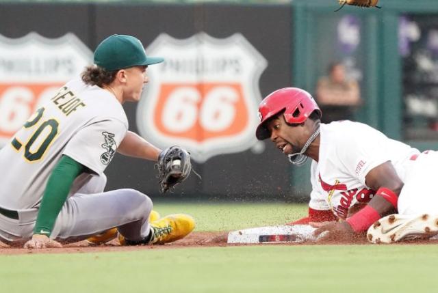 MLB: St. Louis Cardinals defeat Oakland Athletics