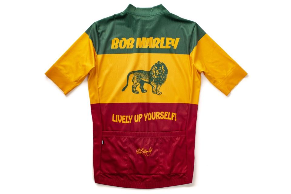 State Bicycle Co. x Bob Marley clothing jersey back