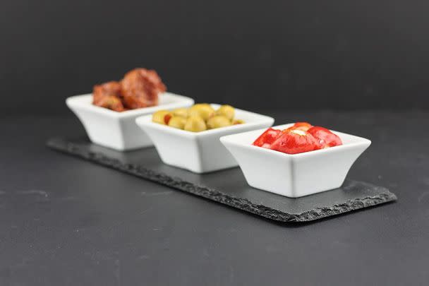 This slate Meze set