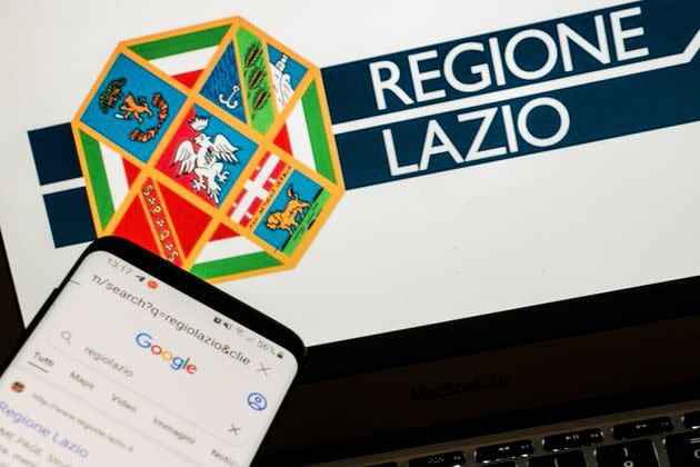 The Regione Lazio website (regione.lazio.it) has been hit by ransomware and is not reachable, as is the website for booking vaccines,  on August 1, 2021 in Rome, Italy. (Photo by Andrea Ronchini/NurPhoto via Getty Images) (Photo: NurPhoto via Getty Images)