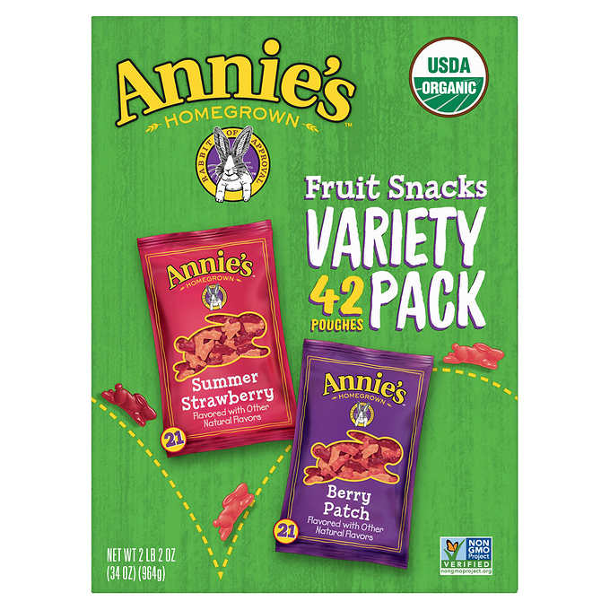 Annie’s Homegrown Organic Fruit Snacks