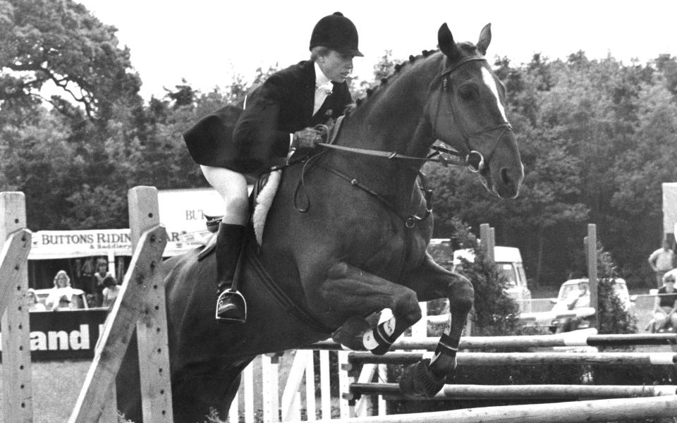 Princess Anne competing at Royal Windsor 1973