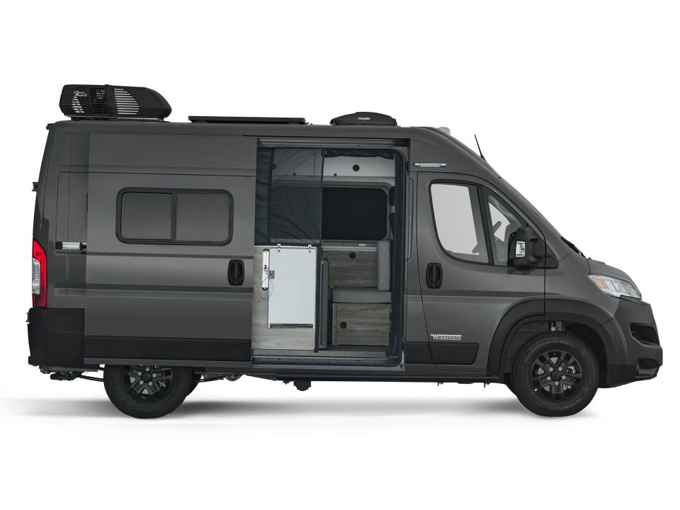 A rendering of the Winnebago Solis Pocket 36B