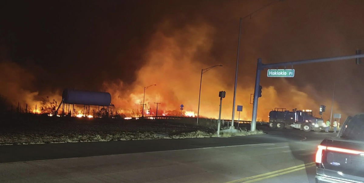 The latest on Hawaii wildfires: At least 36 dead as historic town Lahaina burns to the ground