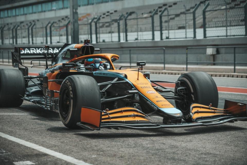 Colton Herta tested McLaren F1's 2021 car this week on the Portimao circuit in Portugal as part of McLaren's 'testing of a previous car' program.