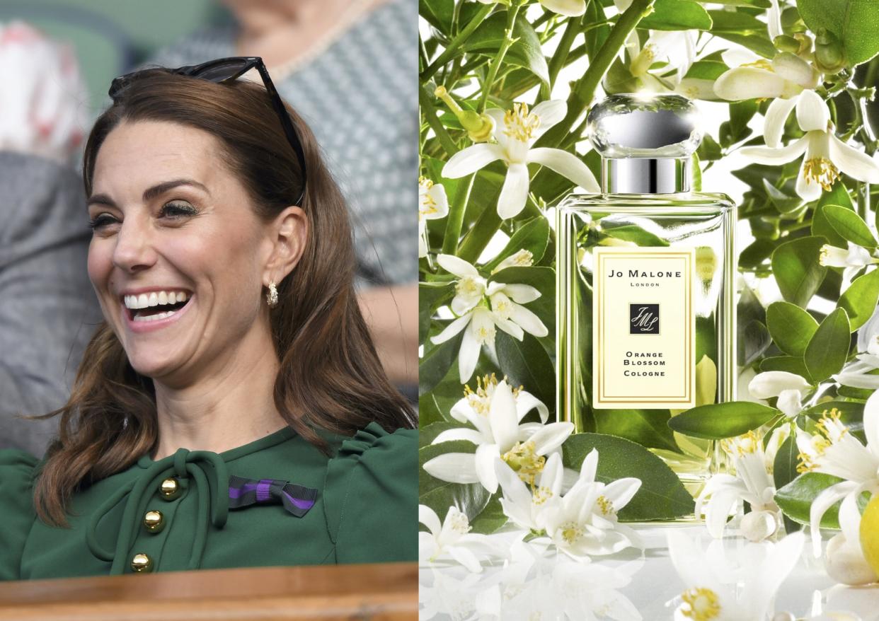 Depuis plusieurs années déjà, Kate Middleton ne jure que par le parfum Orange Blossom de Jo Malone. 