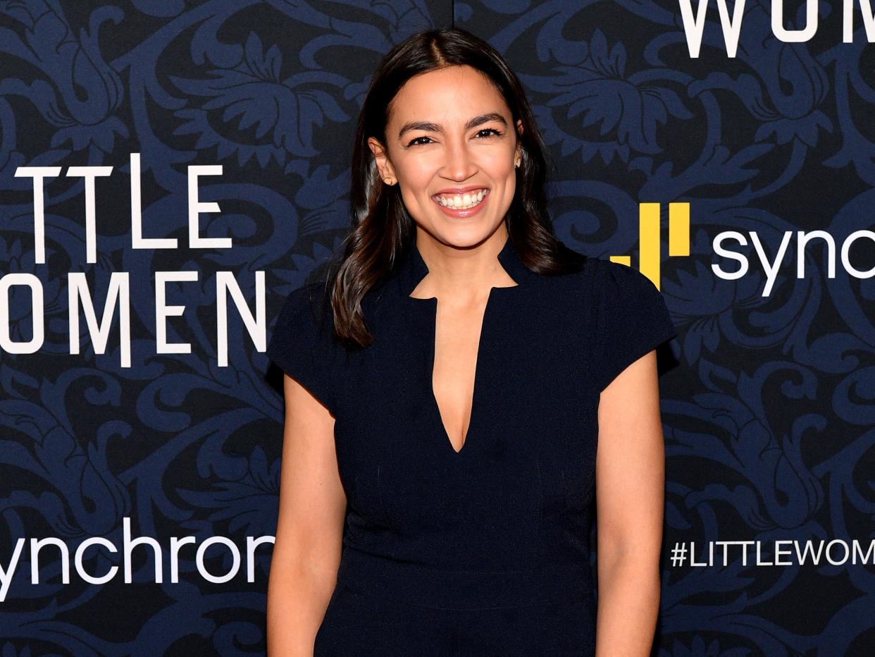 Alexandria Ocasio-Cortez says she is thinking about freezing her eggs  (Getty Images)