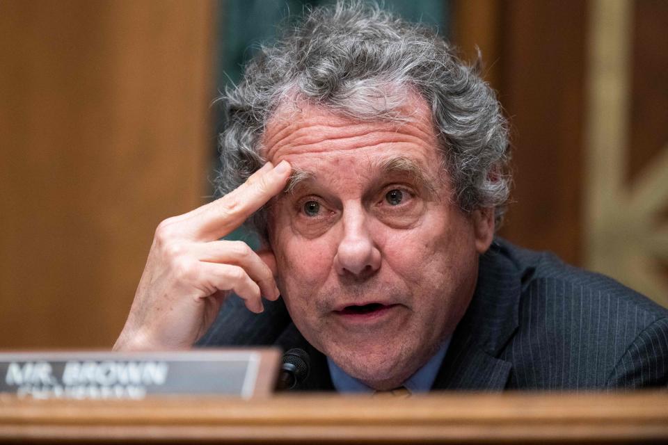 "He should not send the name on," Sen. Sherrod Brown, D-Ohio, said of Biden's planned nomination of Chad Meredith as a federal judge in Kentucky.