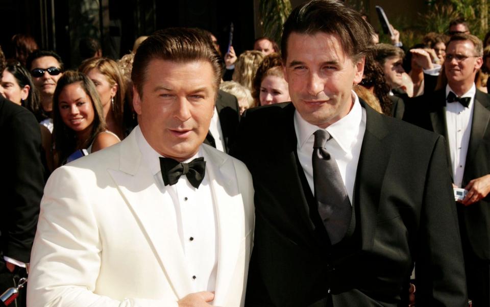 Billy Baldwin with his brother Alec in 2007