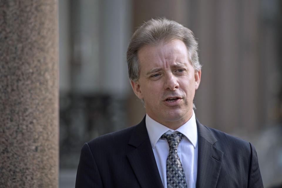 Former British intelligence officer Christopher Steele. (Photo: Victoria Jones/PA via AP)