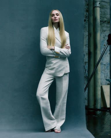 <p>Mikael Jansson/Vogue</p> Sophie Turner for British Vogue