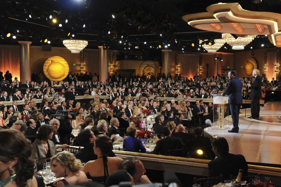 5,500 - The number of people who attend the Golden Globes.