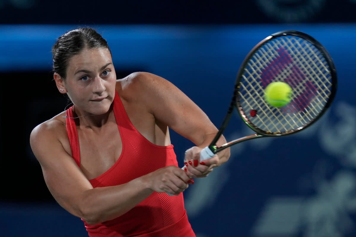 Marta Kostyuk won her maiden title in Austin (Kamran Jebreili/AP) (AP)