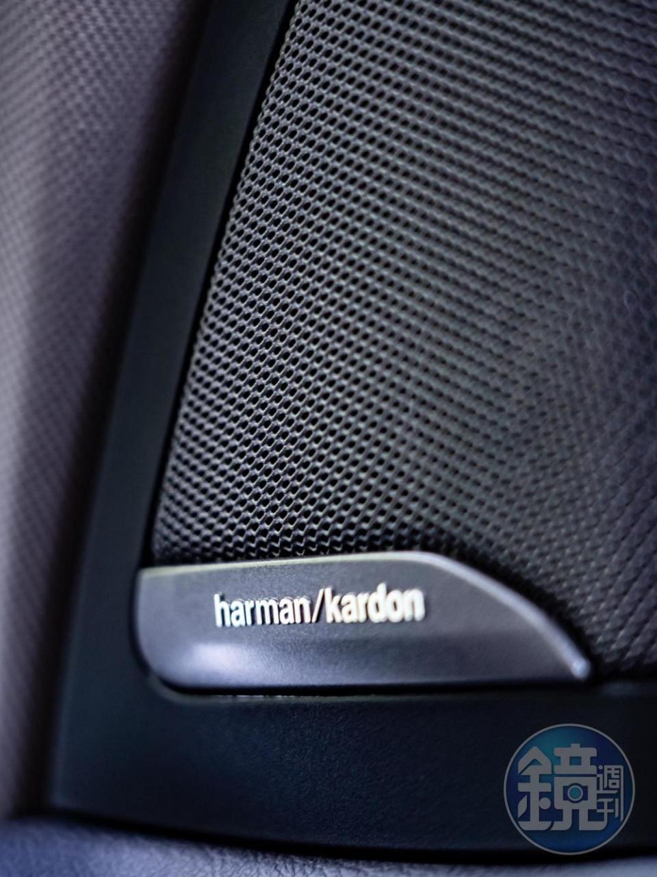 16支揚聲器組成的頂級harmon/kardon高傳真音響系統。