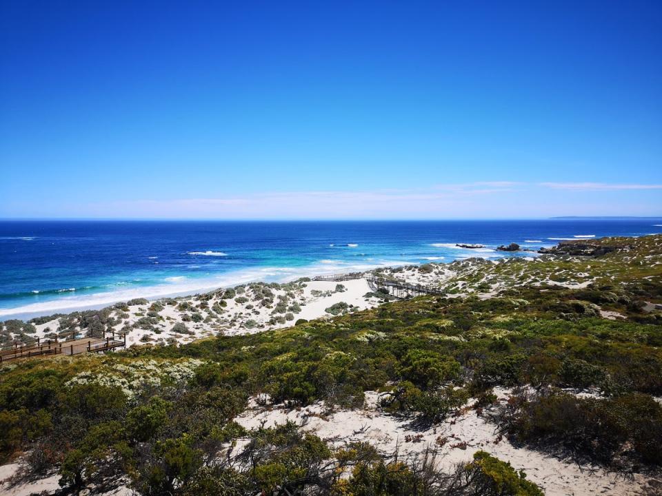 Seal Bay, on Kangaroo Island’s south coast (Getty)