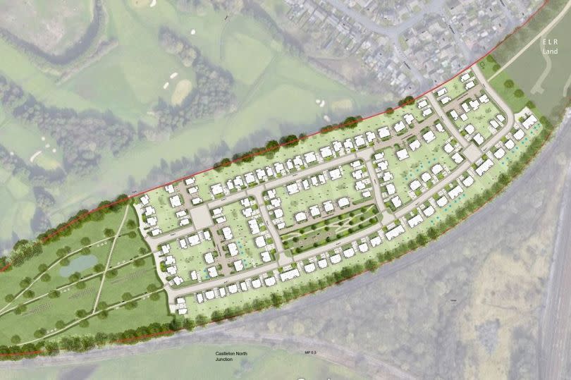 Castleton Sidings 191-home development overview