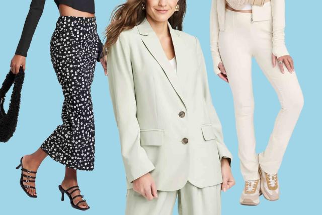 Target's Spring Fashion Launches Include Strappy Mules, Flared Leggings,  Pastel Blazers, and More