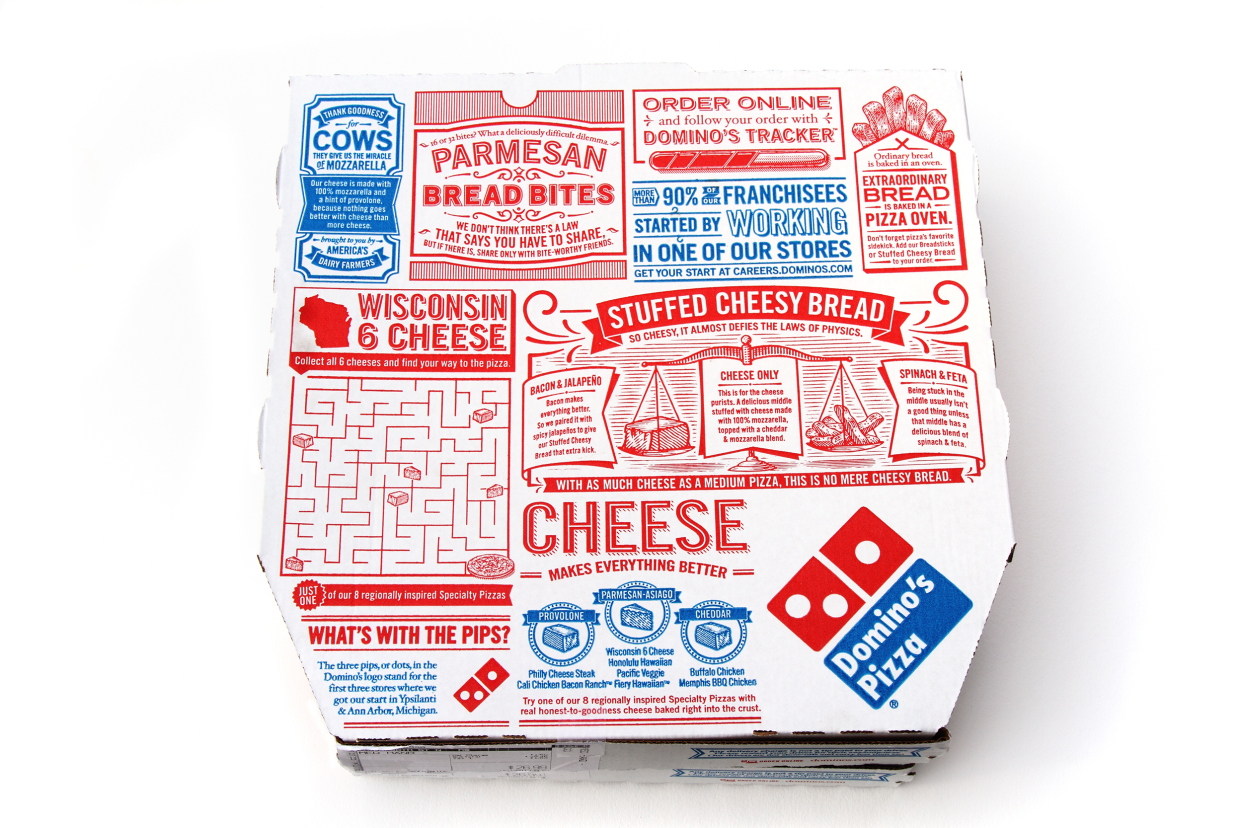 Domino's Pizza box