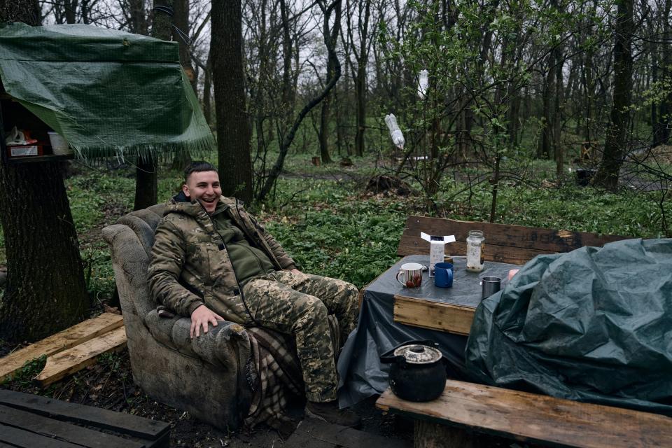 The frontline in Bakhmut (Copyright 2023 The Associated Press. All rights reserved.)