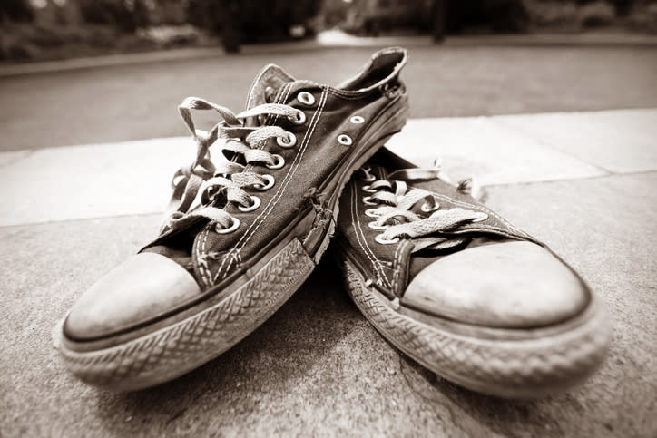 <p>Si possono anche realizzare profitti con una coppia di Converse Chuck Taylor All-Stars degli anni ’50 o ’60. Su eBay vanno a ruba. (Getty) </p>