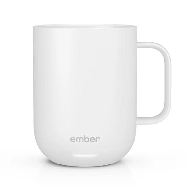 Ember Temperature Control Smart Mug 2, 14 oz, Grey, 80 min Battery Life |  App Controlled Heated Coffee Mug | Improved Design with Clear Splash-Proof