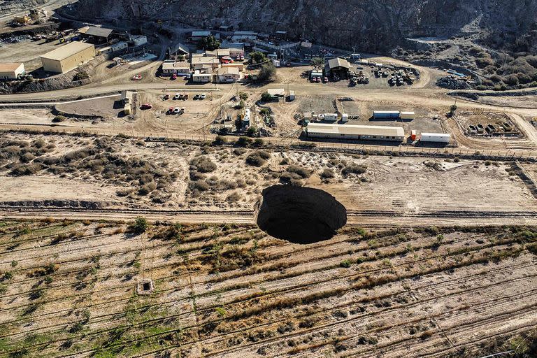 Tierra Amarilla; socavón; Chile; Mundo; Copiapó; Atacama