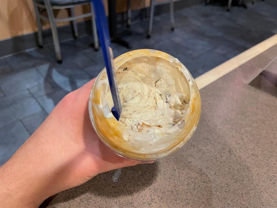 frozen custard concrete from culver's