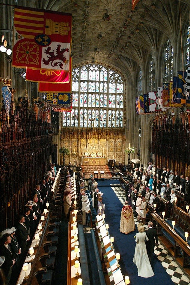 St George's Chapel, Prince Charles, Wedding, Camilla Parker Bowles