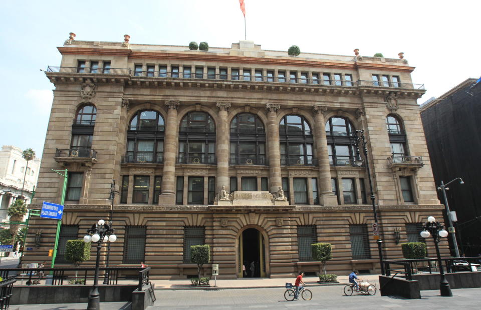 Sede del Banco Central de México (Banxico). Foto: EFE. 