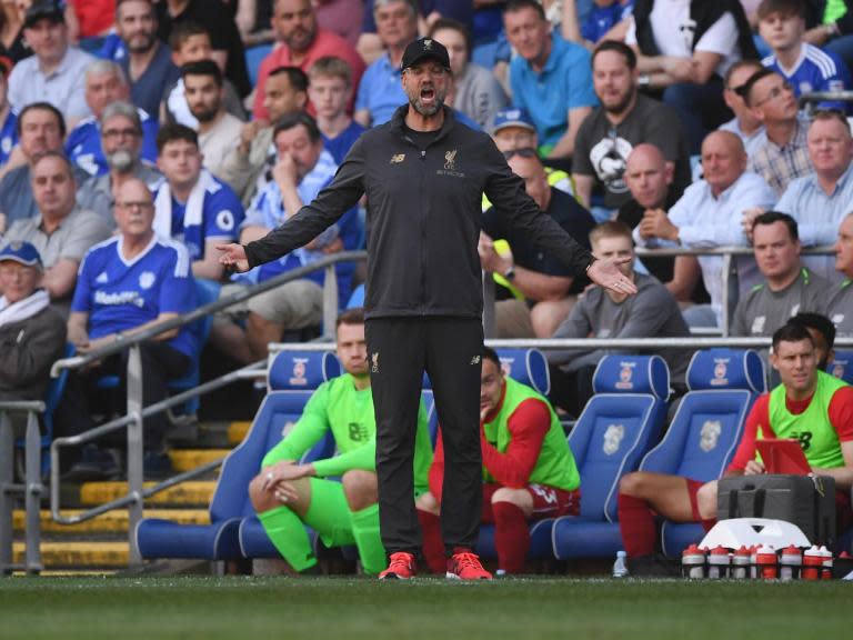 Cardiff vs Liverpool: Jurgen Klopp critical of pitch after Reds reclaim top spot