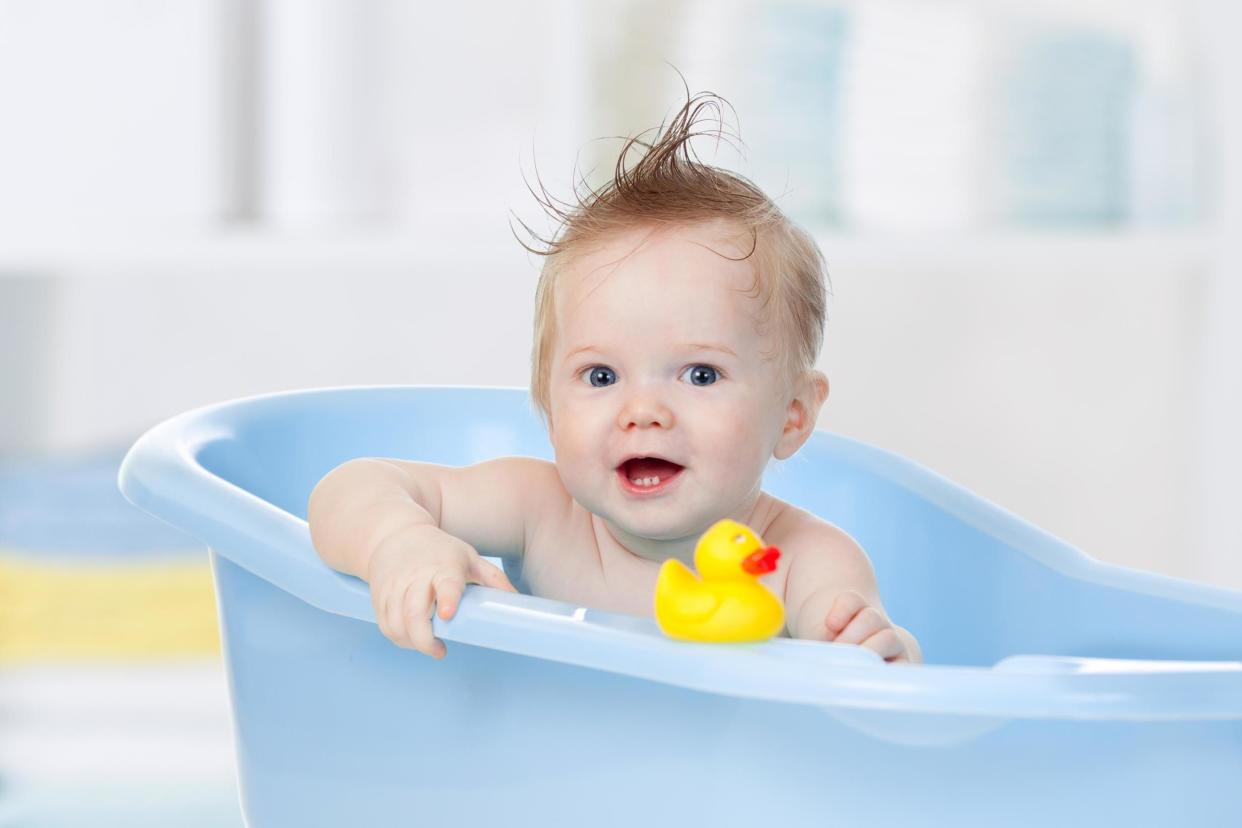 Childhood leukaemia is likely caused by keeping babies too clean, scientists have said (file image): Shutterstock / Oksana Kuzmina