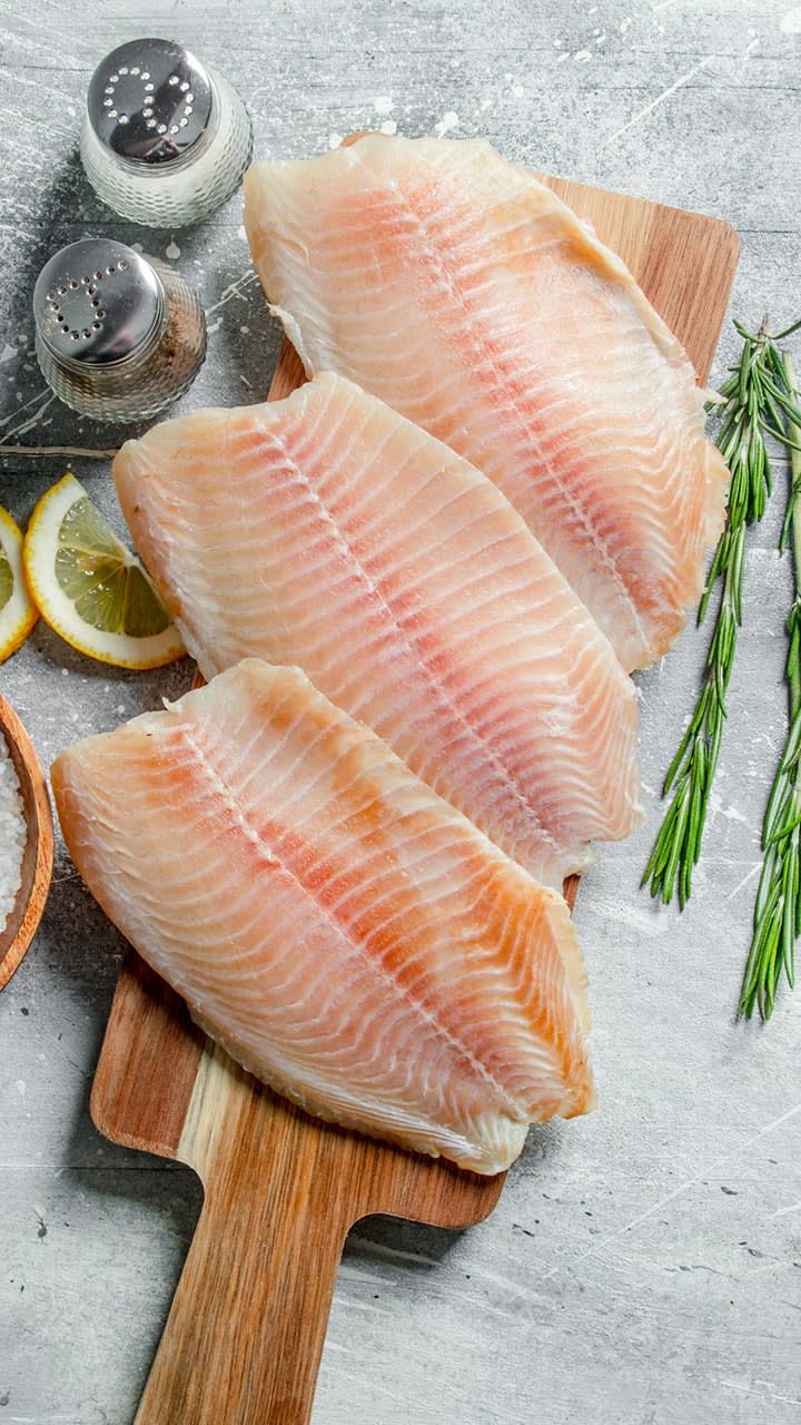 sole fish with salt and pepper